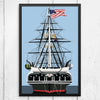 USS Constitution 12 x 18 Print