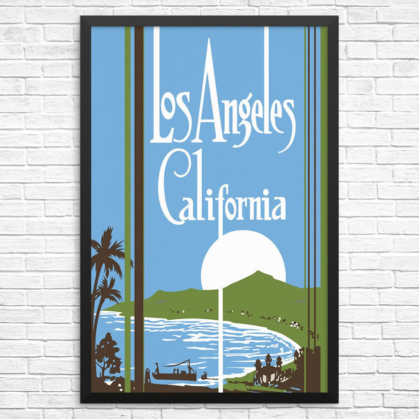 Los Angeles California Snset Print