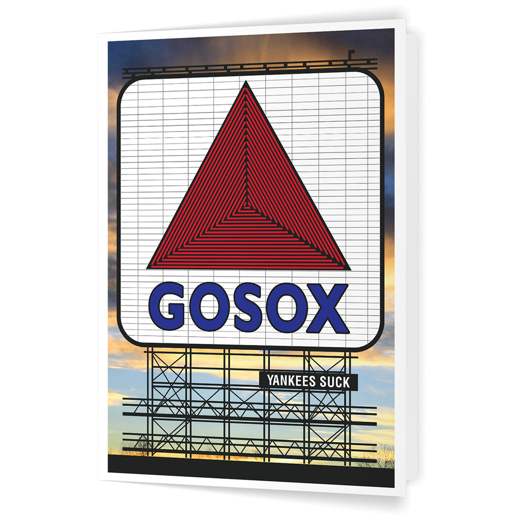 GOSOX Boston Citgo Sign 5 x 7 Greeting Card