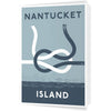 Nantucket Island Square Knot 5 x 7 Greeting Card