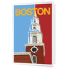 Boston Park Street Church Steeple 5 x 7 Greeting Card