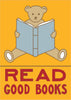 Read Good Books Teddy Bear Magnet