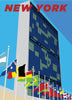 New York United Nations Building Magnet