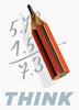 Think Pencil Calculations Magnet