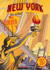 New York The Wonder City Bridges & Sights Print Magnet