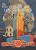 Los Angeles The Wonder City Poster Magnet