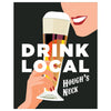 Drink Local Hough's Neck Magnet & Greeting Card
