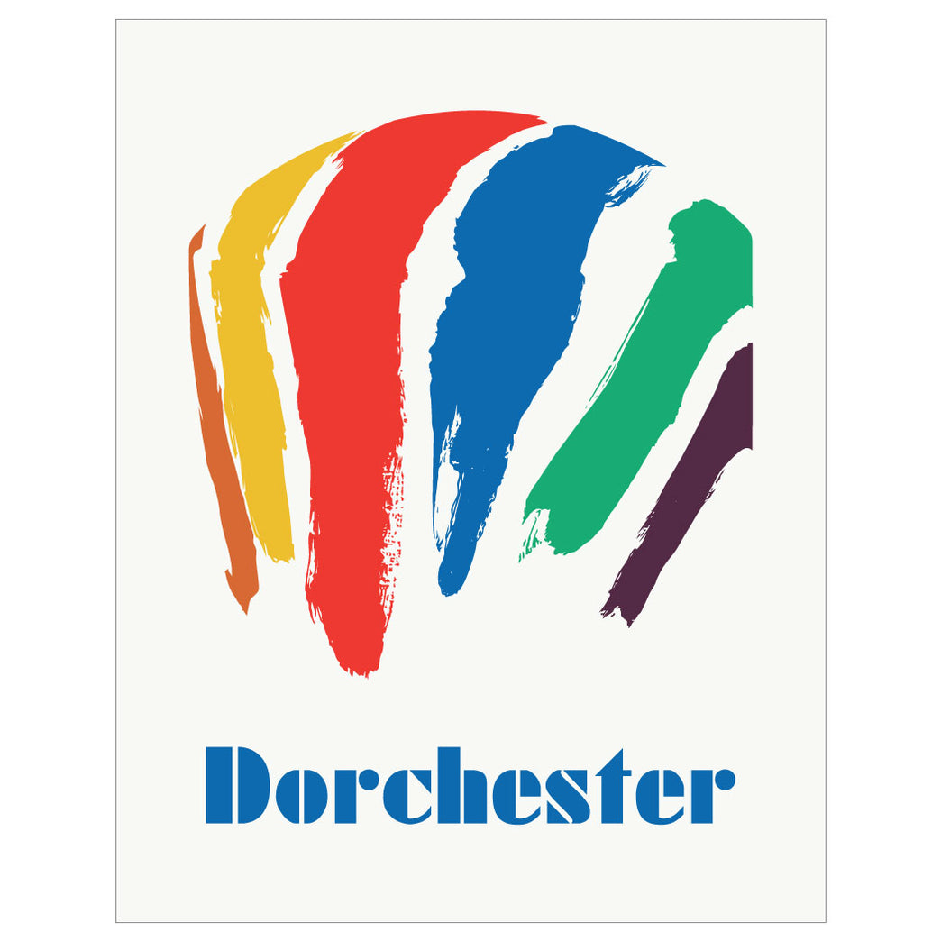 Dorchester Gas Tank Print Fridgedoor