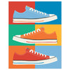Colorful Chuck Taylor All Stars Collage Magnet & Greeting Card