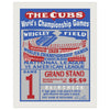 The Cubs 1929 World Series Game 1 Ticket Print & Greeting Card