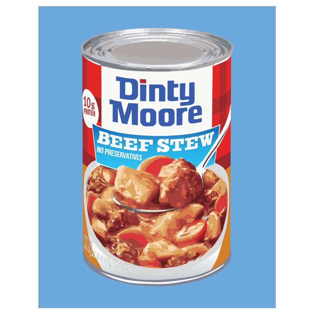 Dinty Moore Beef Stew Can Magnet & Greeting Card