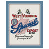 West Virginia Special Export Beer Fesenmeier Brewing Magnet & Greeting Card