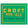 Croft Ale Lemon Heads New England's Finest Ale Magnet & Greeting Card