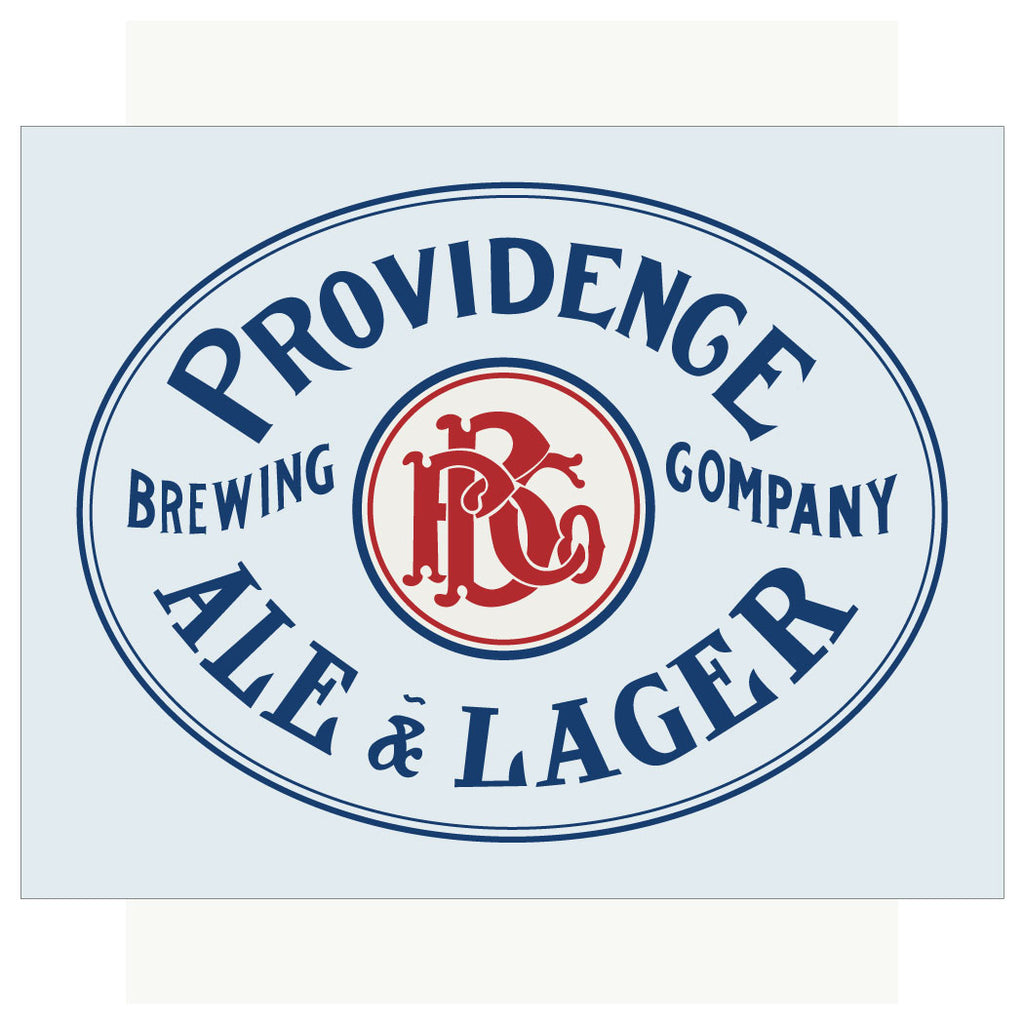 Providence Brewing Company Ale & Larger Magnet & Greeting Card