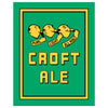 Croft Ale Lemon Heads Magnet & Greeting Card