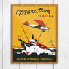 Marathon, FL, on the Overseas Highway Vintage Print