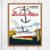 Bahia Mar Fort Lauderdale Vintage Travel Poster