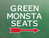 Green Monsta Seats Magnet