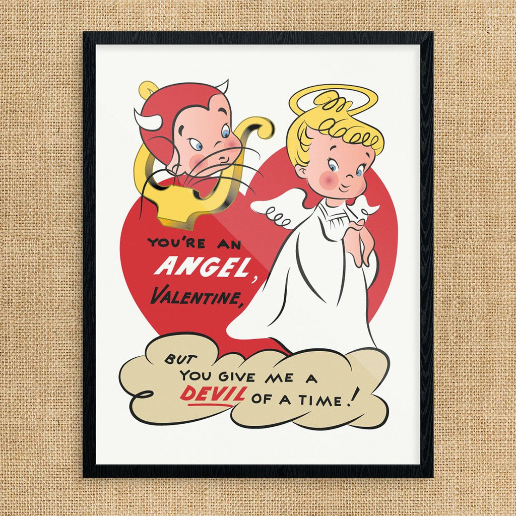 You're an Angel Valentine Print