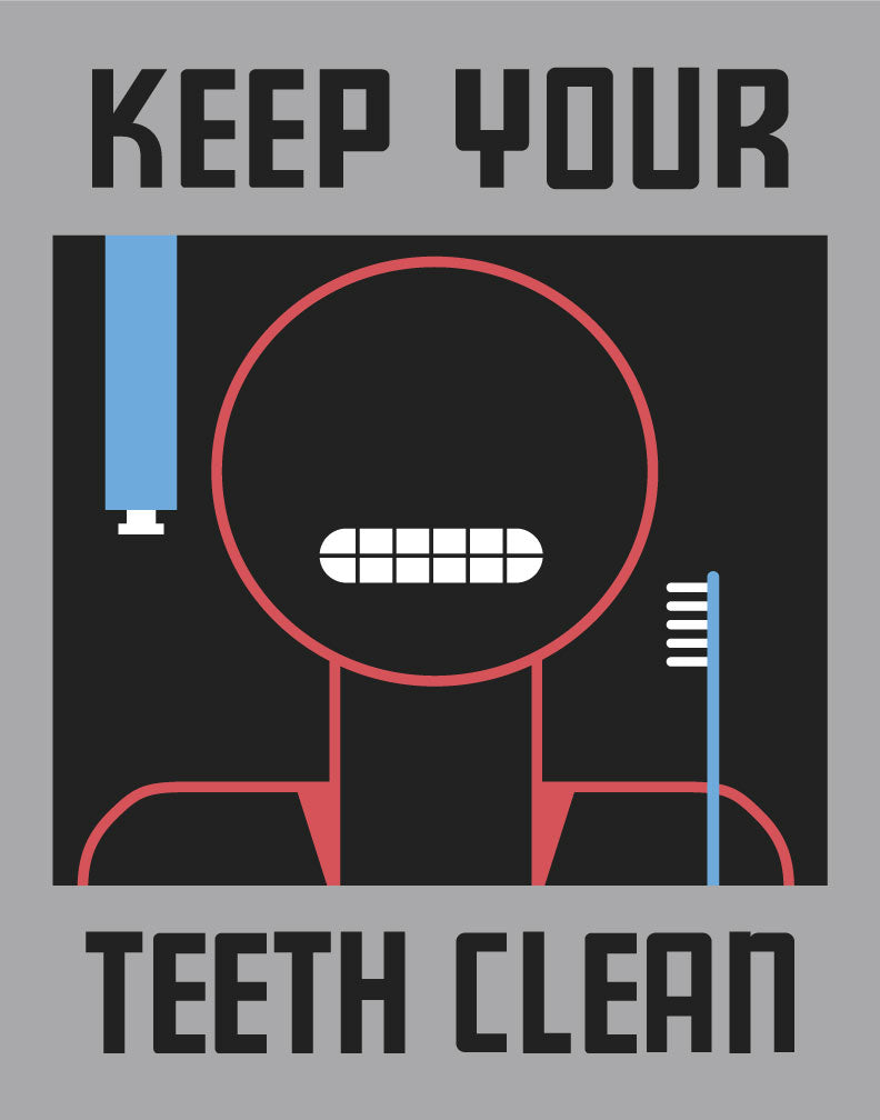 Keep Your Teeth Clean Magnet