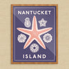 Nantucket Island Starfish Print