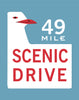 49 Mile Scenic Drive Magnet