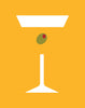 Martini & Olive Magnet