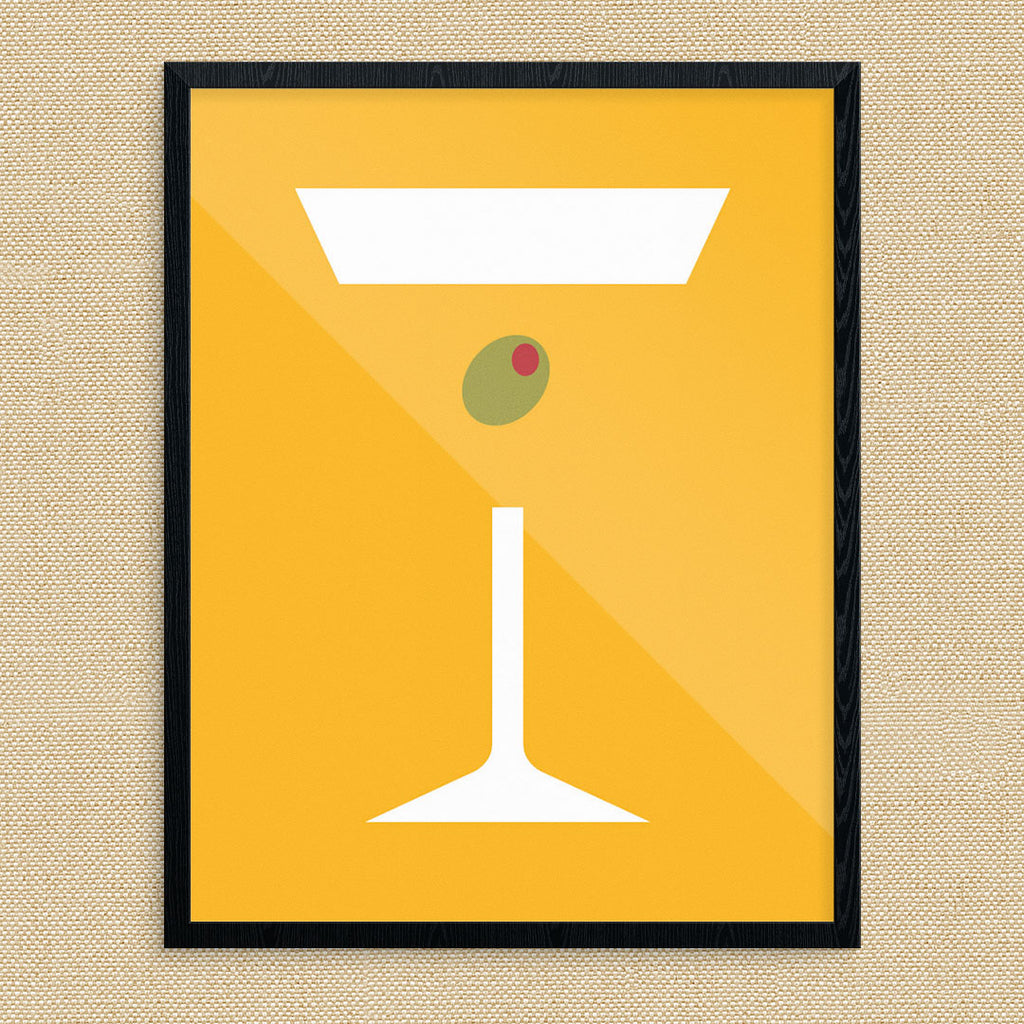 Martini & Olive 11 x 14 Print