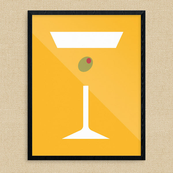 Martini & Olive 11 x 14 Print