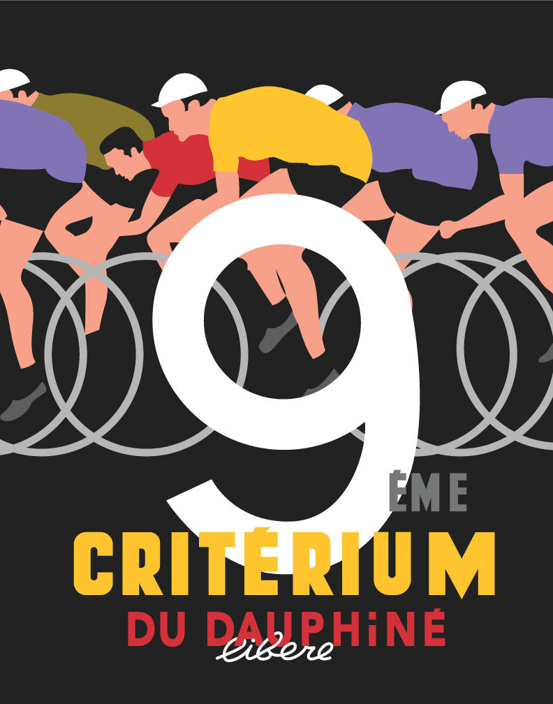 Criterium Bicyclists Magnet