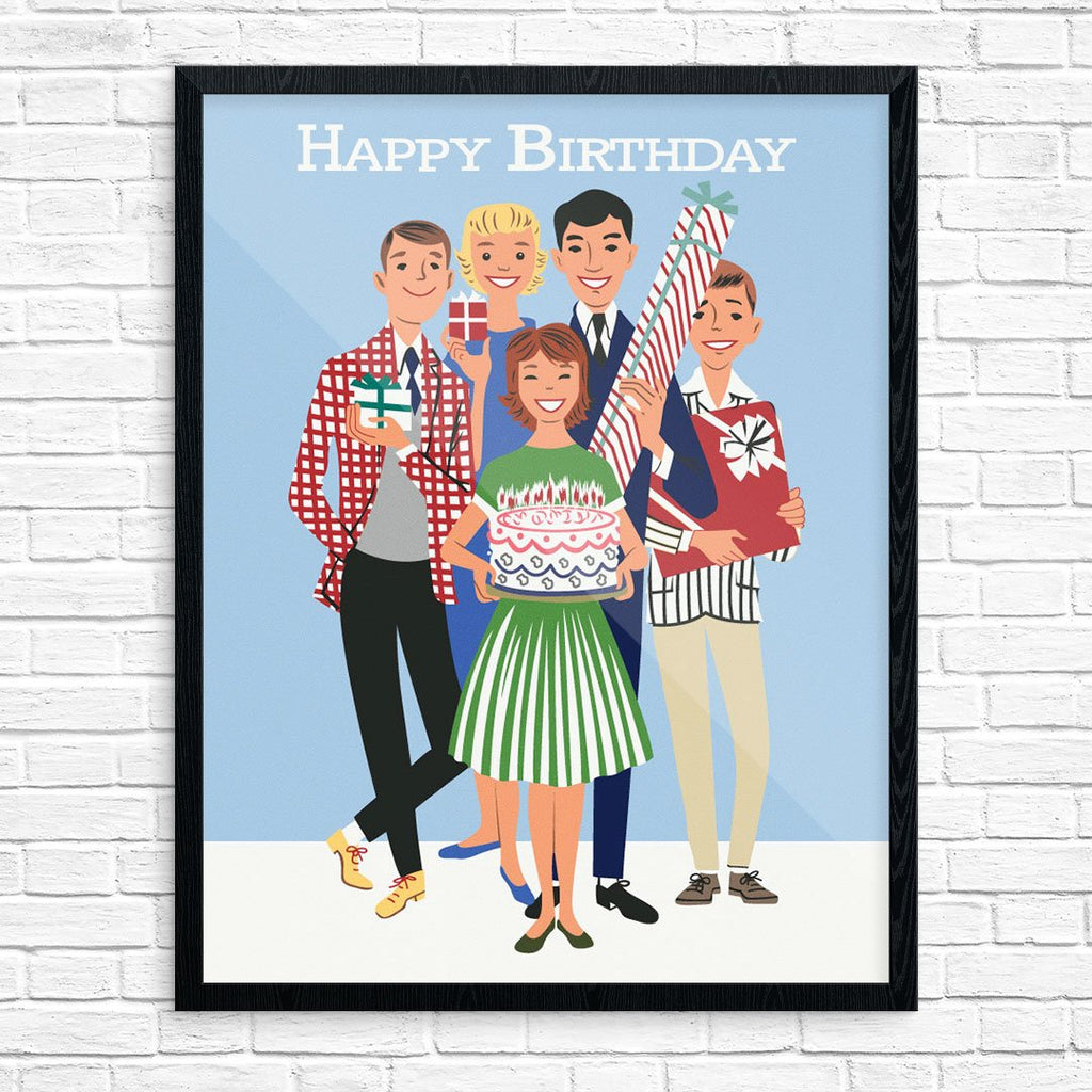 Happy Birthday From Your Friends Prints