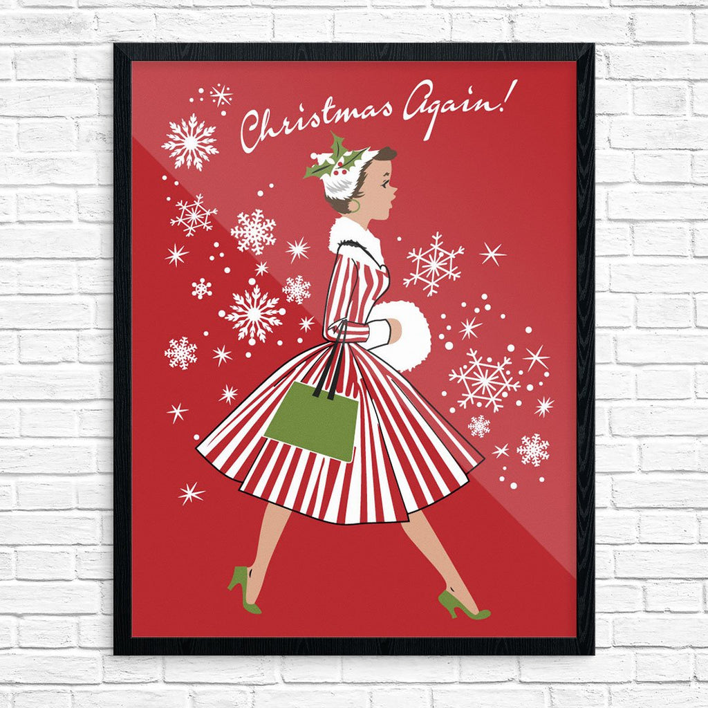 Christmas Again! Print