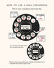 How To Use A Dial Telephone Magnet