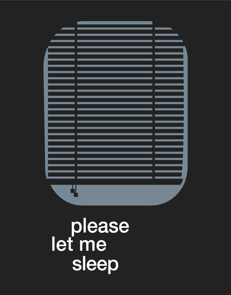Please Let Me Sleep Print Magnet