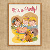 It's A Party Children's Birthday Party 11 x 14 Print