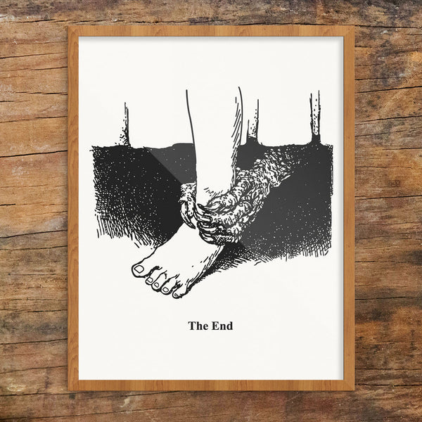 The End 11 x 14 Print