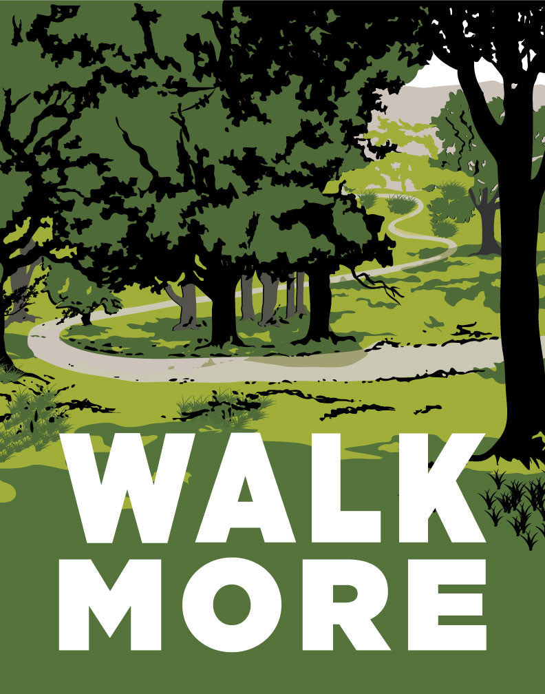 Walk More Magnet