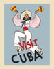 Visit Cuba Dancer Travel Poster Magnet