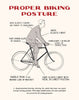 Proper Biking Posture Magnet