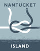 Nantucket Island Square Knot Magnet