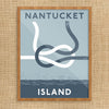 Nantucket Island Square Knot Print