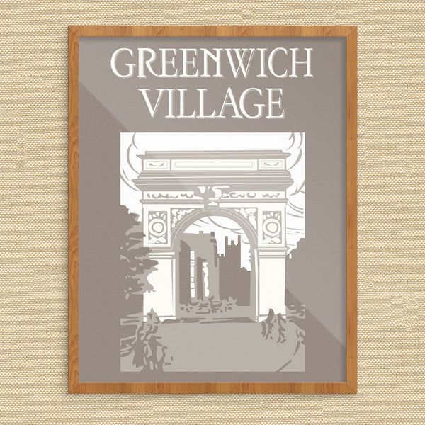 Greenwich Village Washington Square 11 x 14 Print