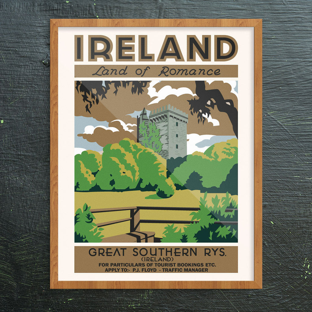 Ireland Land of Romance 11 x 14 Print