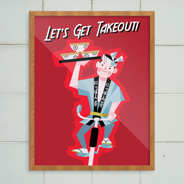 Let's Get Takeout! 11 x 14 Print