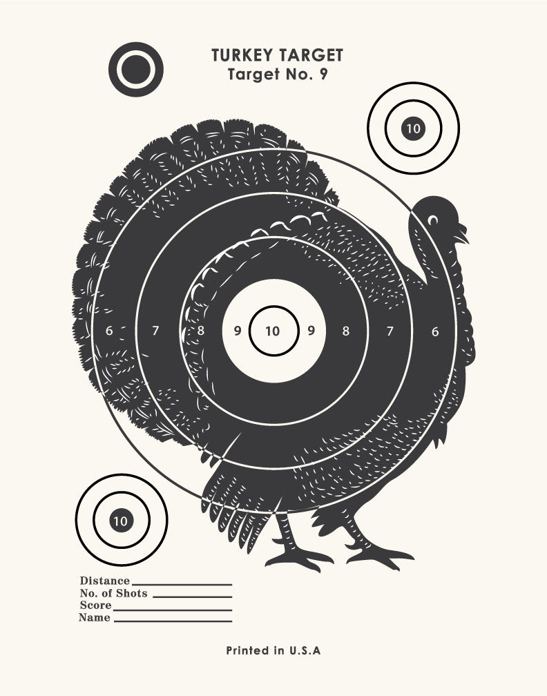 Vintage Turkey Shooting Target Print – Fridgedoor vintage-turkey-shooting-target-print-fridgedoor