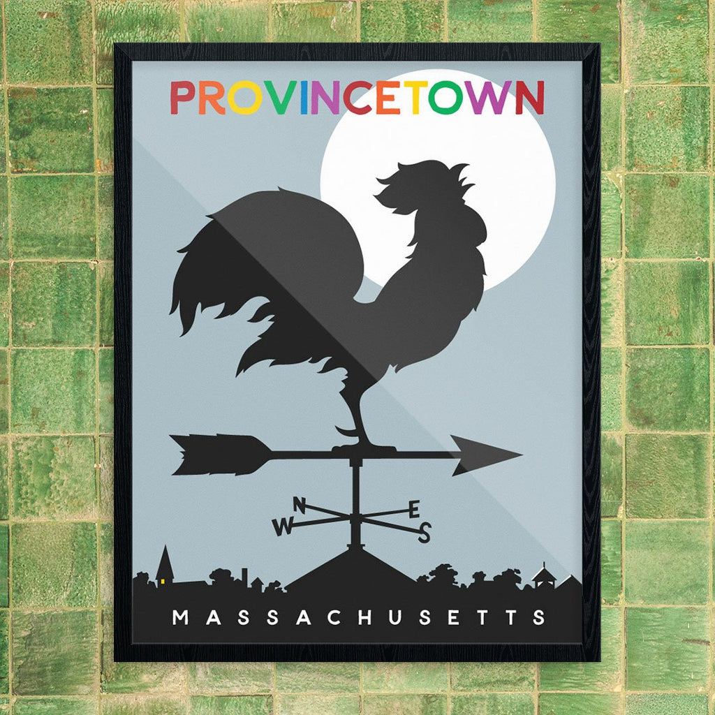 Morning Provincetown Rooster 11 x 14 Print