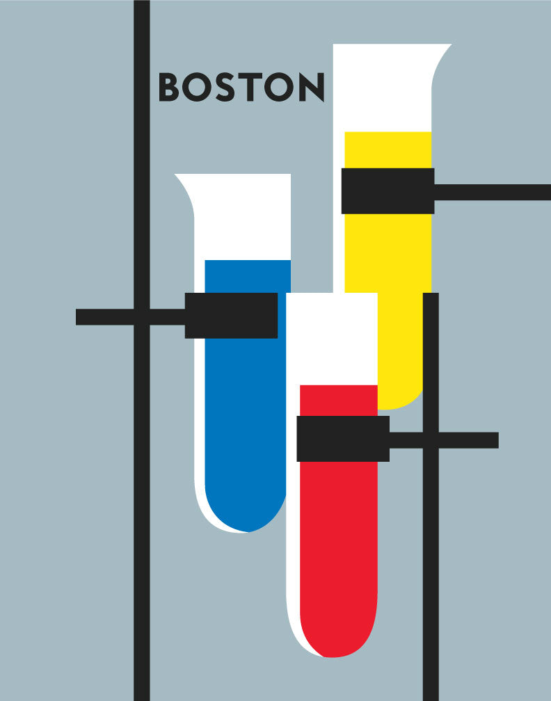Boston Test Tubes Magnet