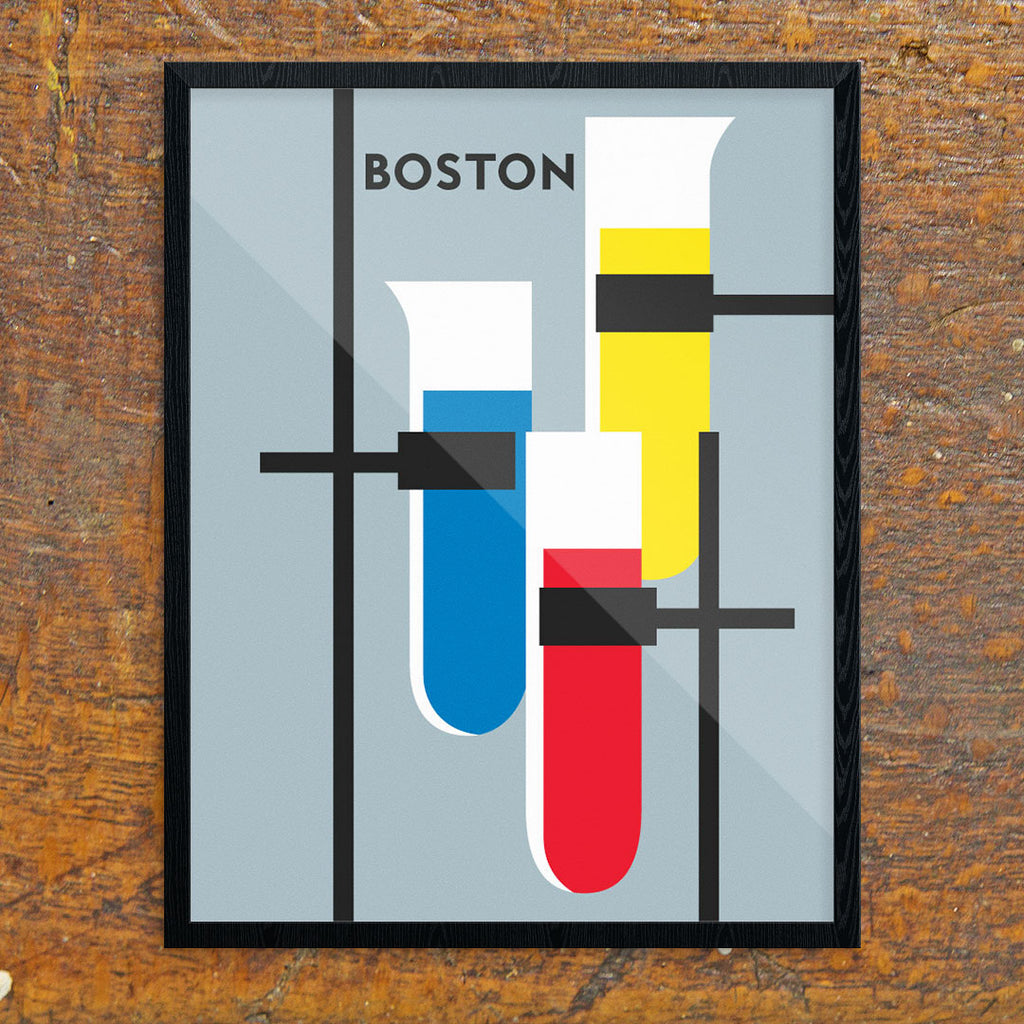 Boston Test Tubes 11 x 14 Print