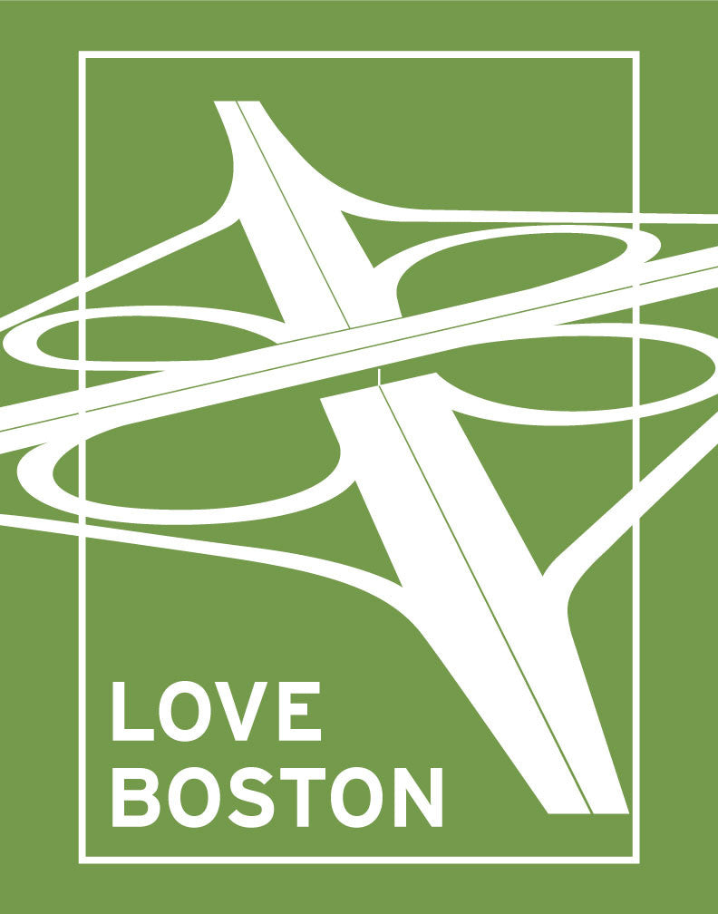 Love Boston Interchange Magnet