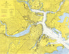 Boston Inner Harbor Nautical Chart Magnet